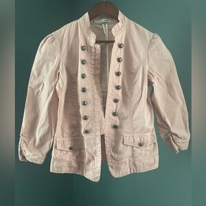 Maurices Light Pink Utility Jacket, lightweight